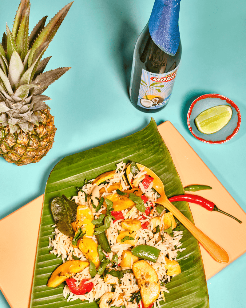 Kochbananen Biryani