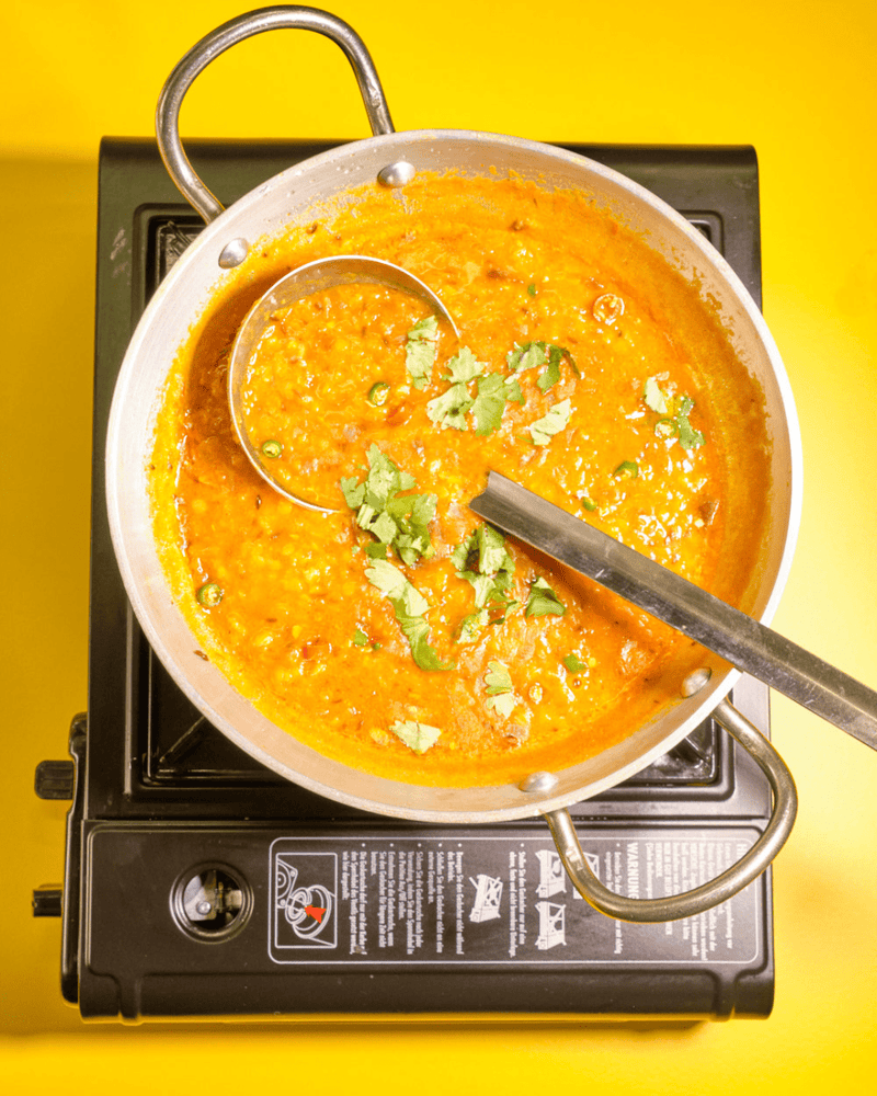 Veganes Dal Tadka & Roti Rezept